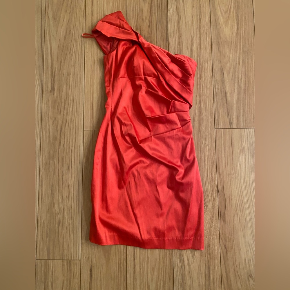 Small pink one arm dress